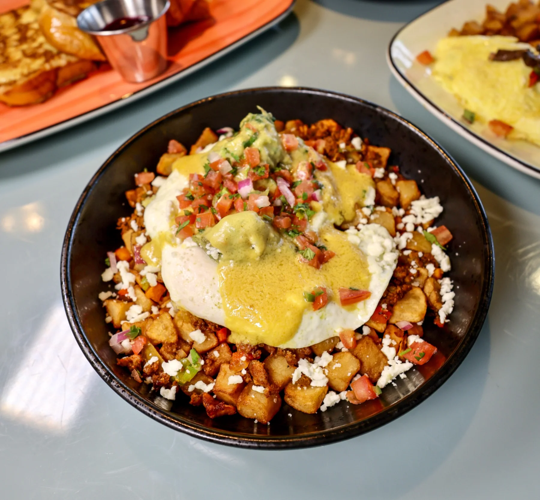Breakfast menu photography for The Morning Post