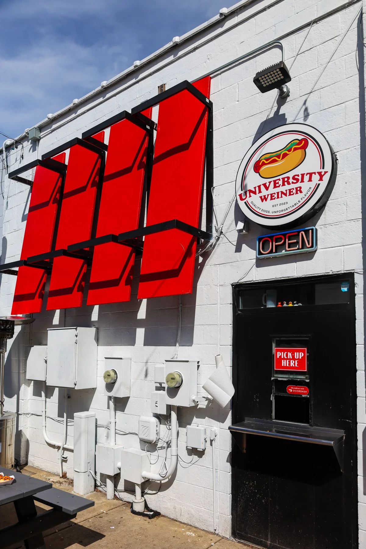University Weiner restaurant exterior